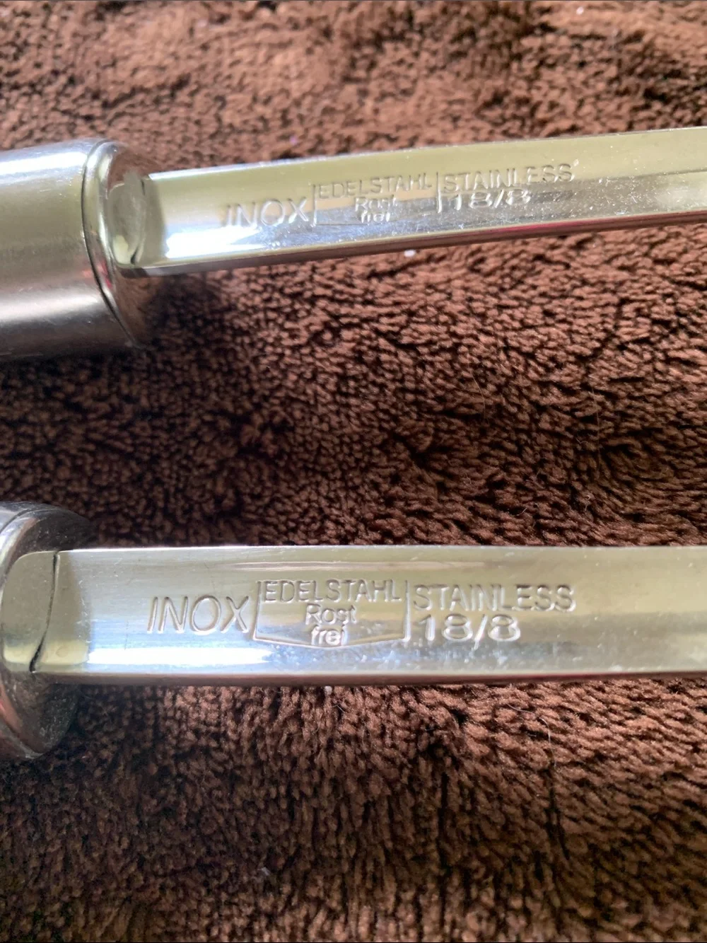 INOX stainless steel (18/8) spatulas (2) - in great condition!  👏🏻⭐️